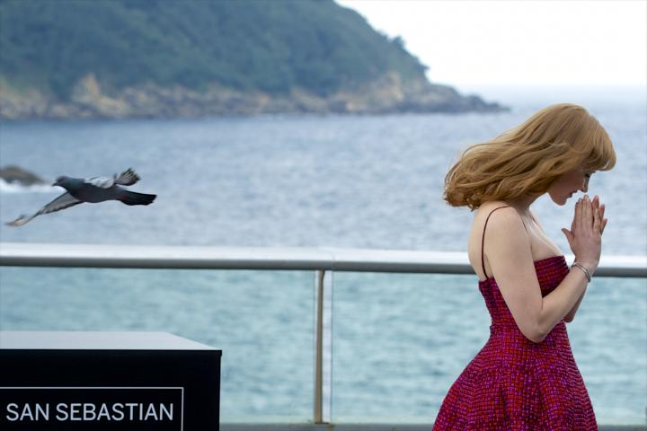 Fotografía de jose gegundez para Nthephoto. Jessica Chastain, photocall 'The Disappearance of Eleanor Rigby' en el Festival Internacional de Cine de San Sebastian